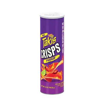 15 Pack Pack x Takis Crisps Fuego Hot Chilli Pepper & Lime 156g